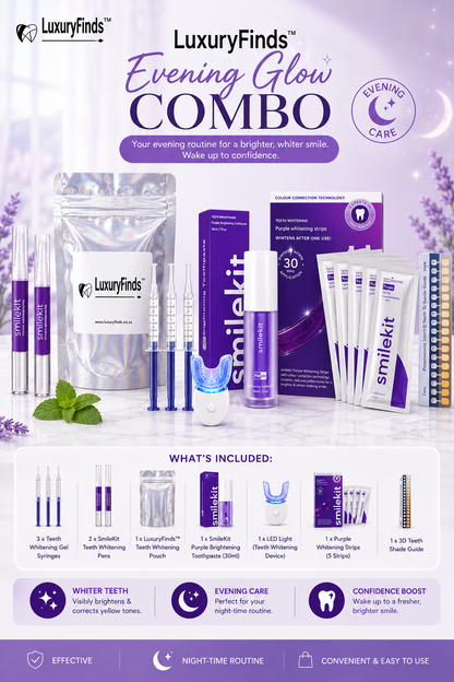LuxuryFinds™ Evening Glow Whitening Combo